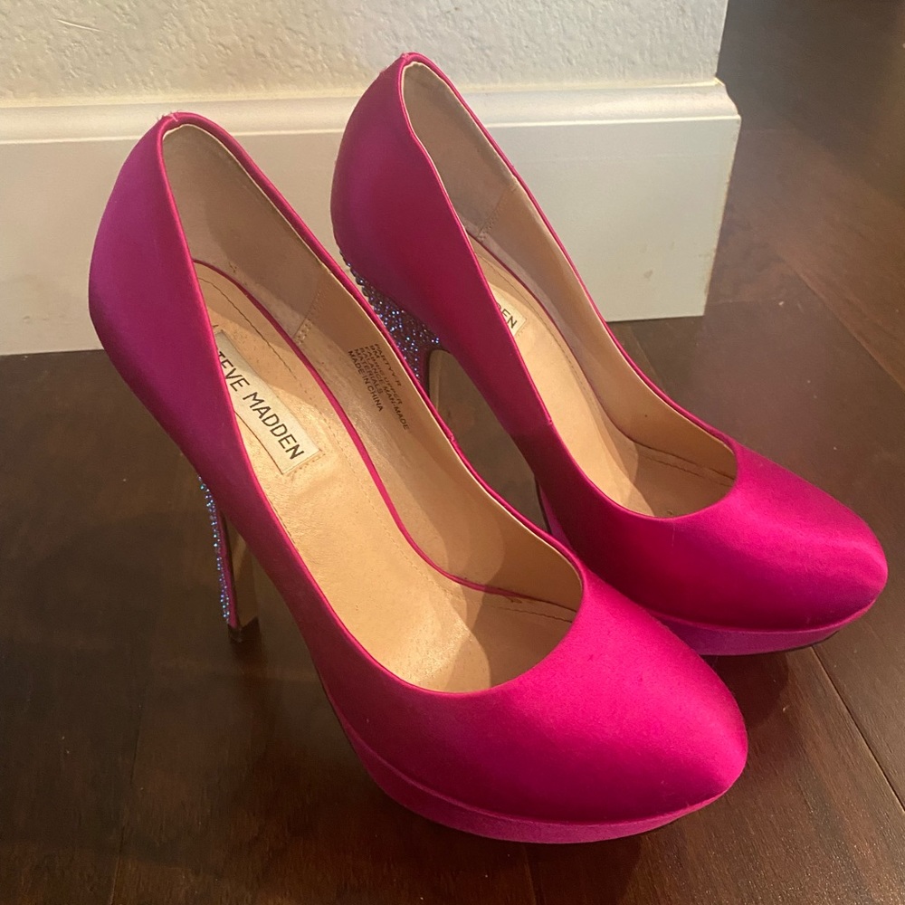 Steve Madden Rhinestone Heels